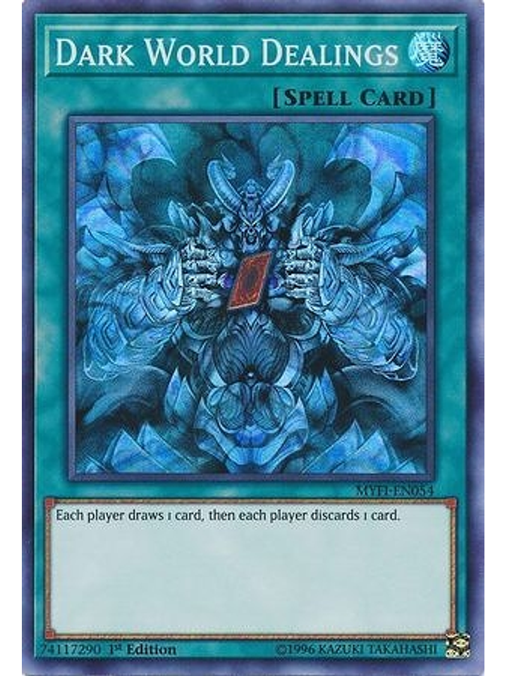 Dark World Dealings - MYFI-EN054 - Super Rare 1st Edition 1