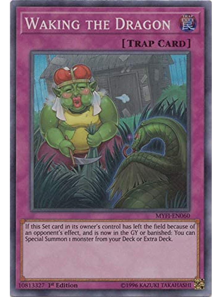 Waking the Dragon - MYFI-EN060 - Super Rare 1st Edition 1