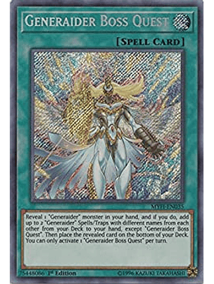 Generaider Boss Quest - MYFI-EN035 - Secret Rare 1st Edition
