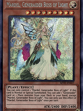 Mardel, Generaider Boss of Light - MYFI-EN027 - Secret Rare 1st Edition