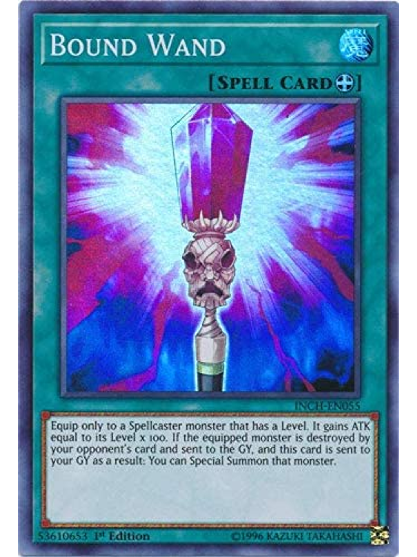 Bound Wand - INCH-EN055 - Super Rare 1st Edition 1