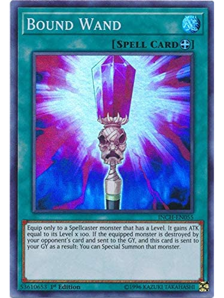 Bound Wand - INCH-EN055 - Super Rare 1st Edition 1