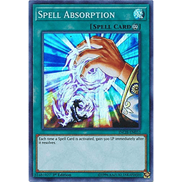 Spell Absorption - INCH-EN053 - Super Rare 1st Edition