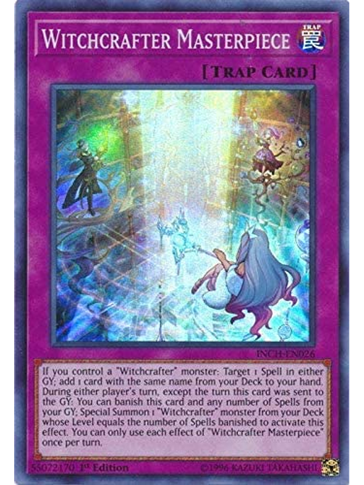 Witchcrafter Masterpiece - INCH-EN026 - Super Rare 1st Edition 1