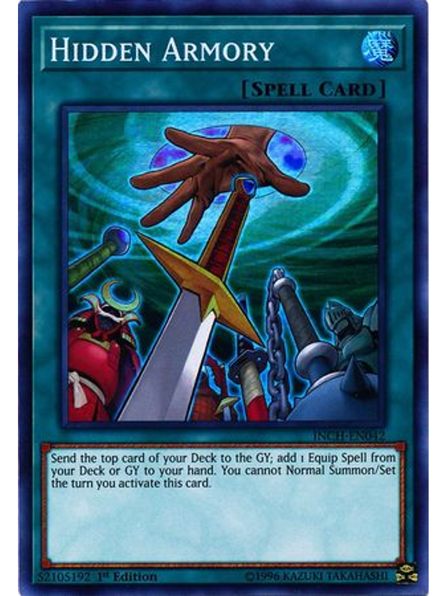 Hidden Armory - INCH-EN042 - Super Rare 1st Edition 1