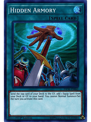 Hidden Armory - INCH-EN042 - Super Rare 1st Edition