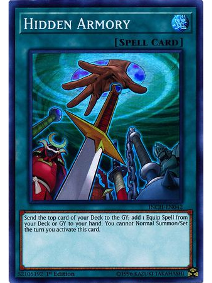 Hidden Armory - INCH-EN042 - Super Rare 1st Edition 1