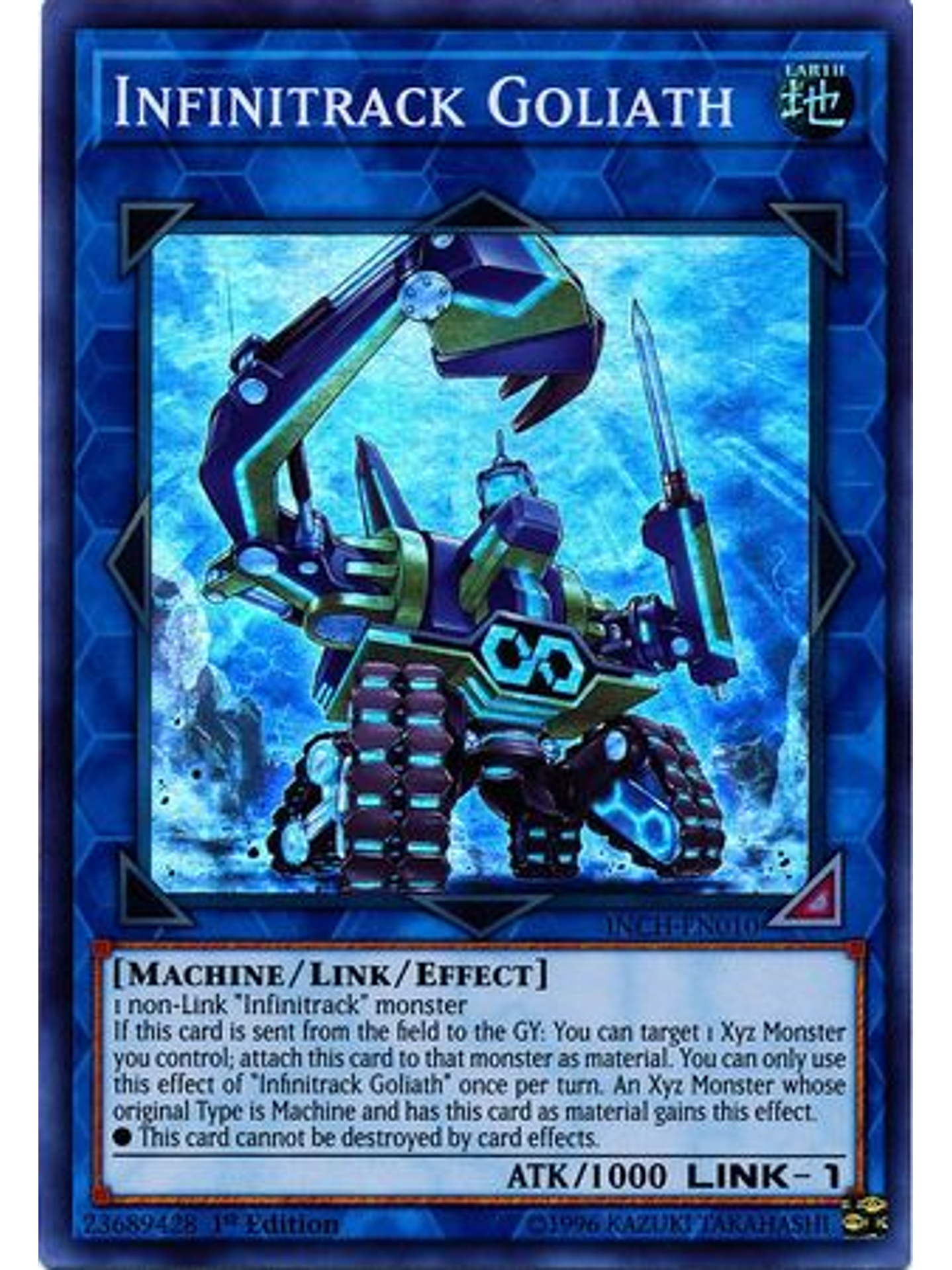 Infinitrack Goliath - INCH-EN010 - Super Rare 1st Edition 1