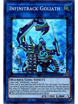 Infinitrack Goliath - INCH-EN010 - Super Rare 1st Edition