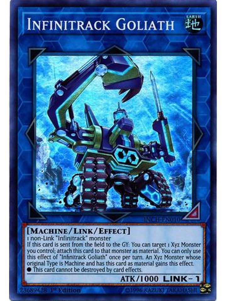 Infinitrack Goliath - INCH-EN010 - Super Rare 1st Edition 1