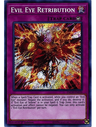 Evil Eye Retribution - INCH-EN039 - Secret Rare 1st Edition