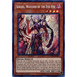 Serziel, Watcher of the Evil Eye - INCH-EN027 - Secret Rare 1st Edition