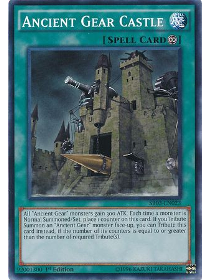 Ancient Gear Castle - SR03-EN023 - Common 1st Edition 1