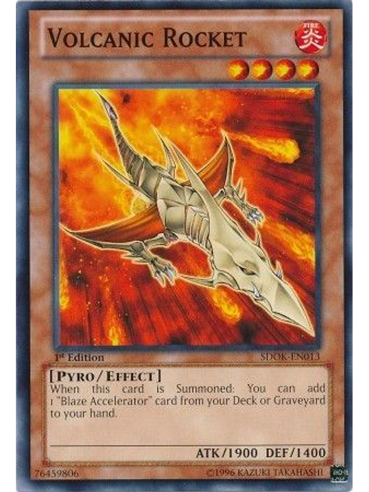 Volcanic Rocket - SDOK-EN013 - Common 1st Edition 1