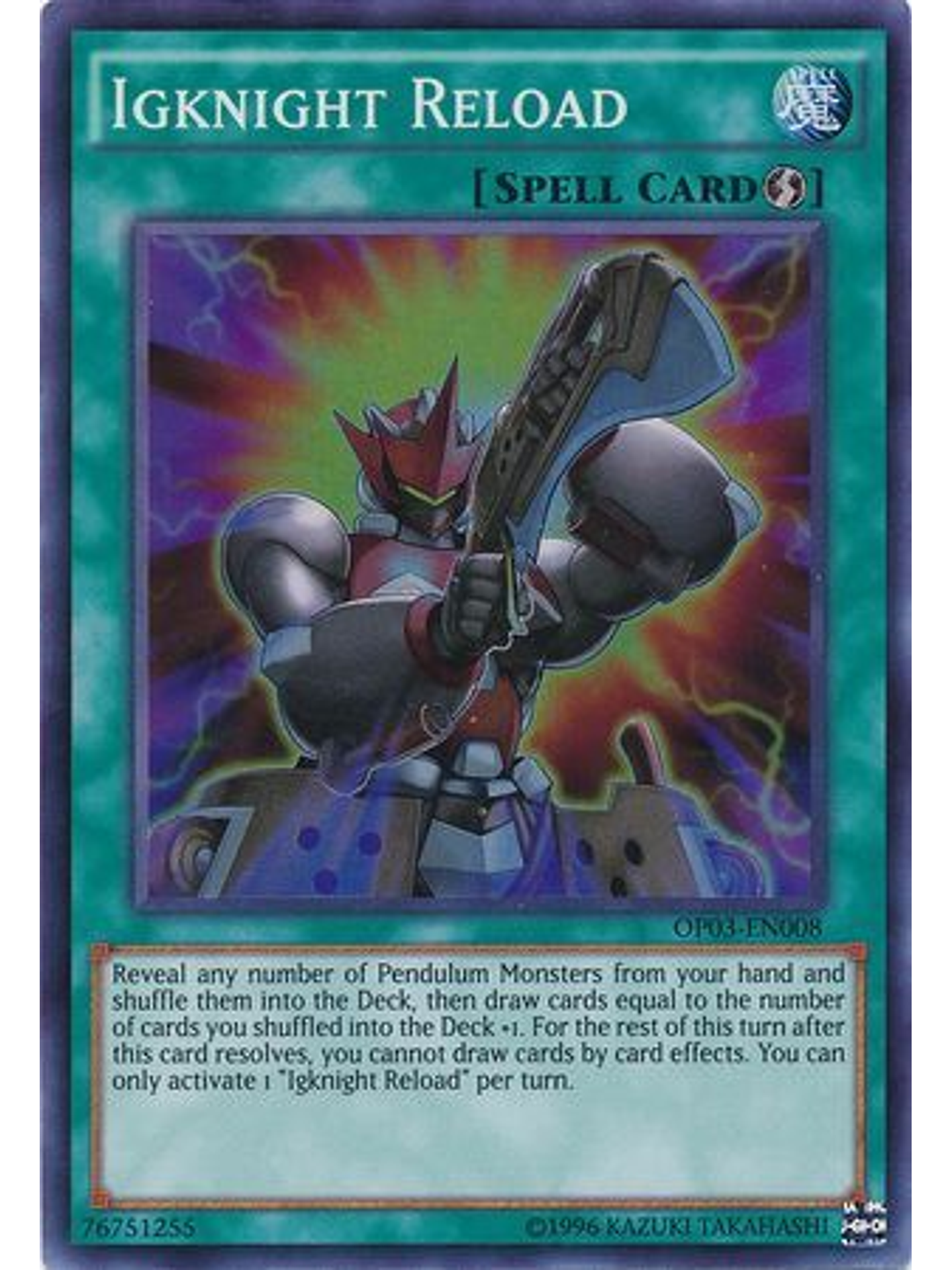Igknight Reload - OP03-EN008 - Super Rare 1