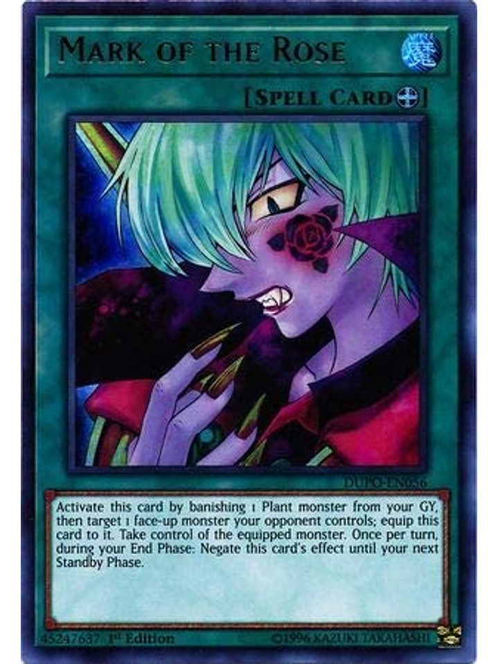 Mark of the Rose - DUPO-EN056 - Ultra Rare 1st Edition 1