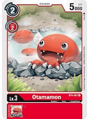 BT4-007 C Otamamon Digimon 