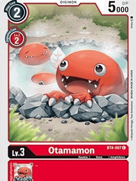 BT4-007 C Otamamon Digimon 