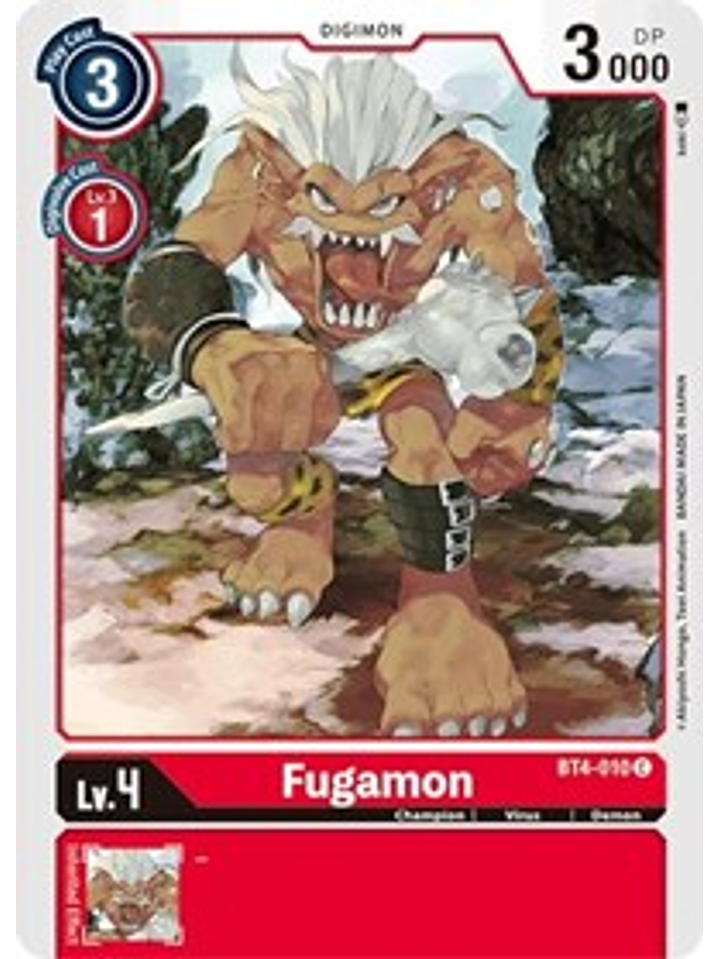 BT4-010 C Fugamon Digimon  1