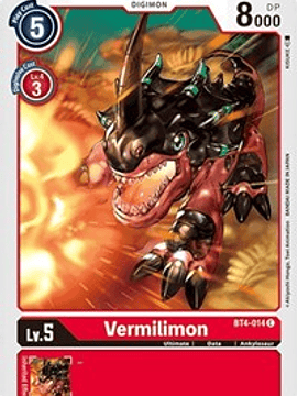 BT4-014 C Vermilimon Digimon 
