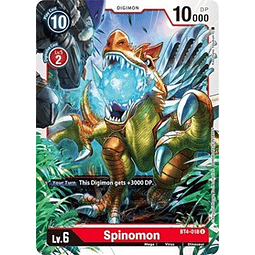 BT4-018 U Spinomon Digimon 