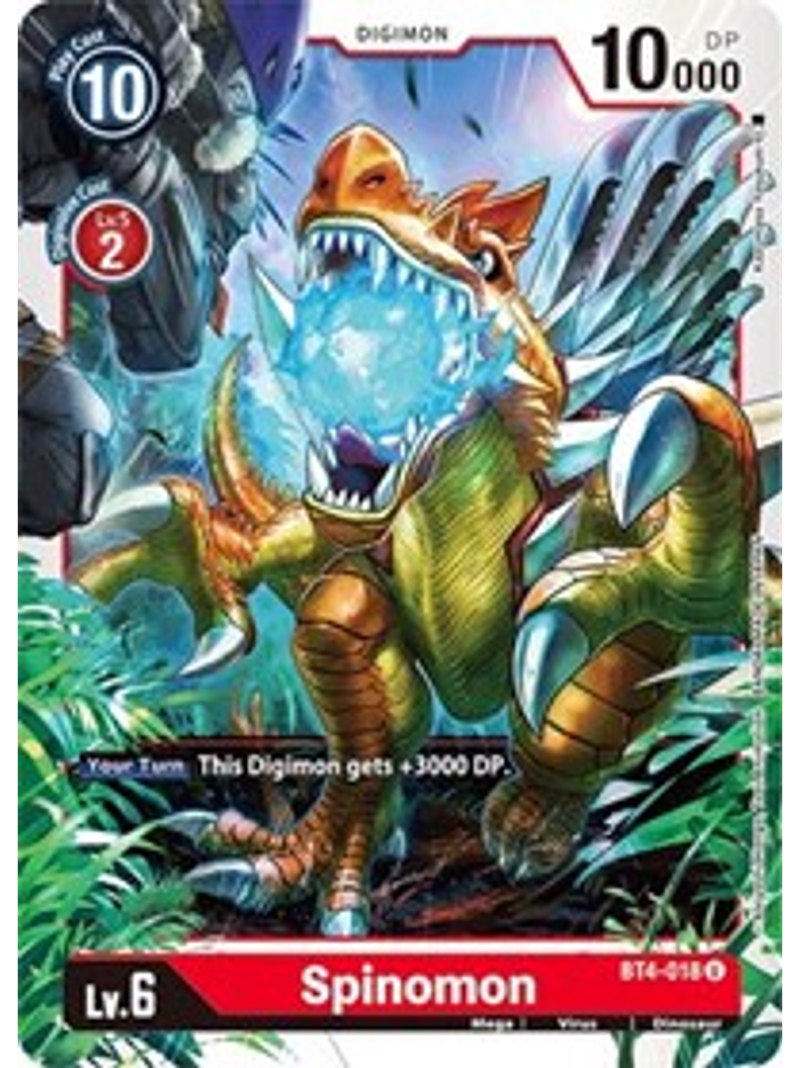 BT4-018 U Spinomon Digimon  1