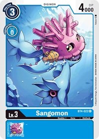 BT4-022 C Sangomon Digimon 