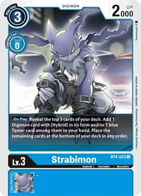 BT4-023 C Strabimon Digimon 