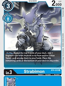 BT4-023 C Strabimon Digimon 