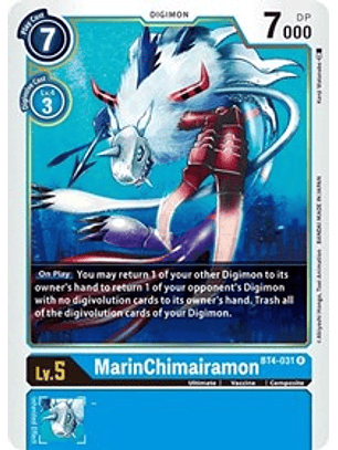 BT4-031 R MarinChimairamon Digimon 
