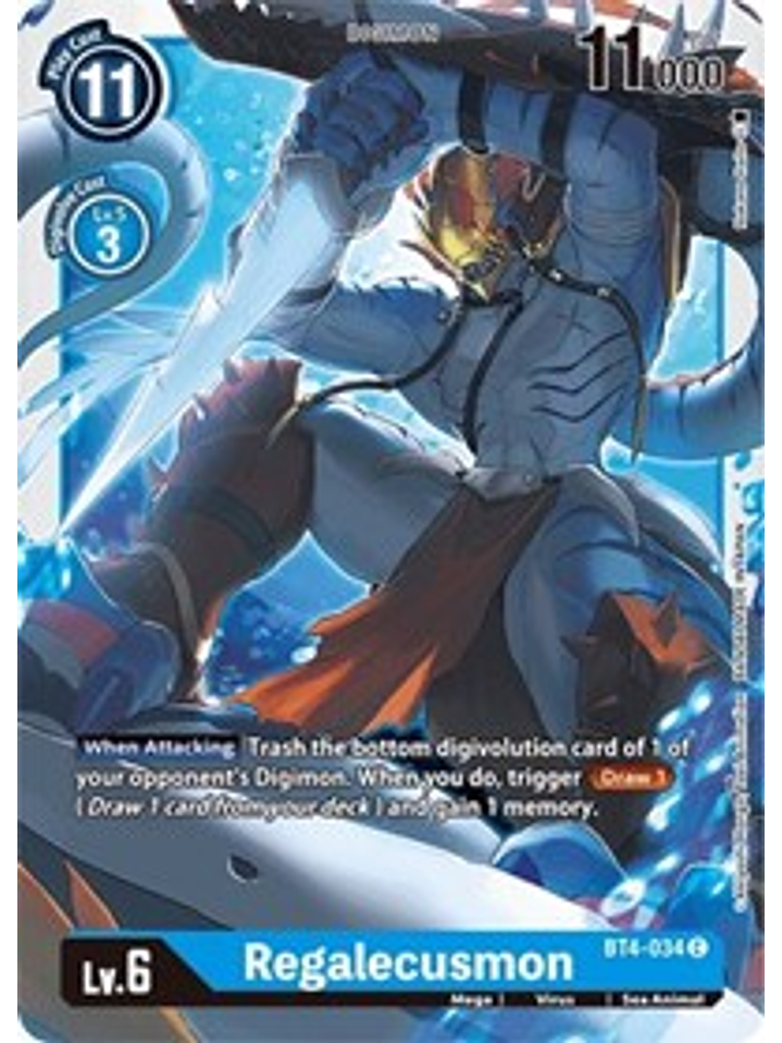 BT4-034 C Regalecusmon Digimon  1
