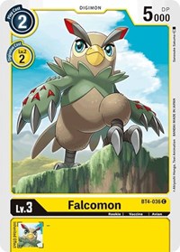 BT4-036 C Falcomon Digimon 