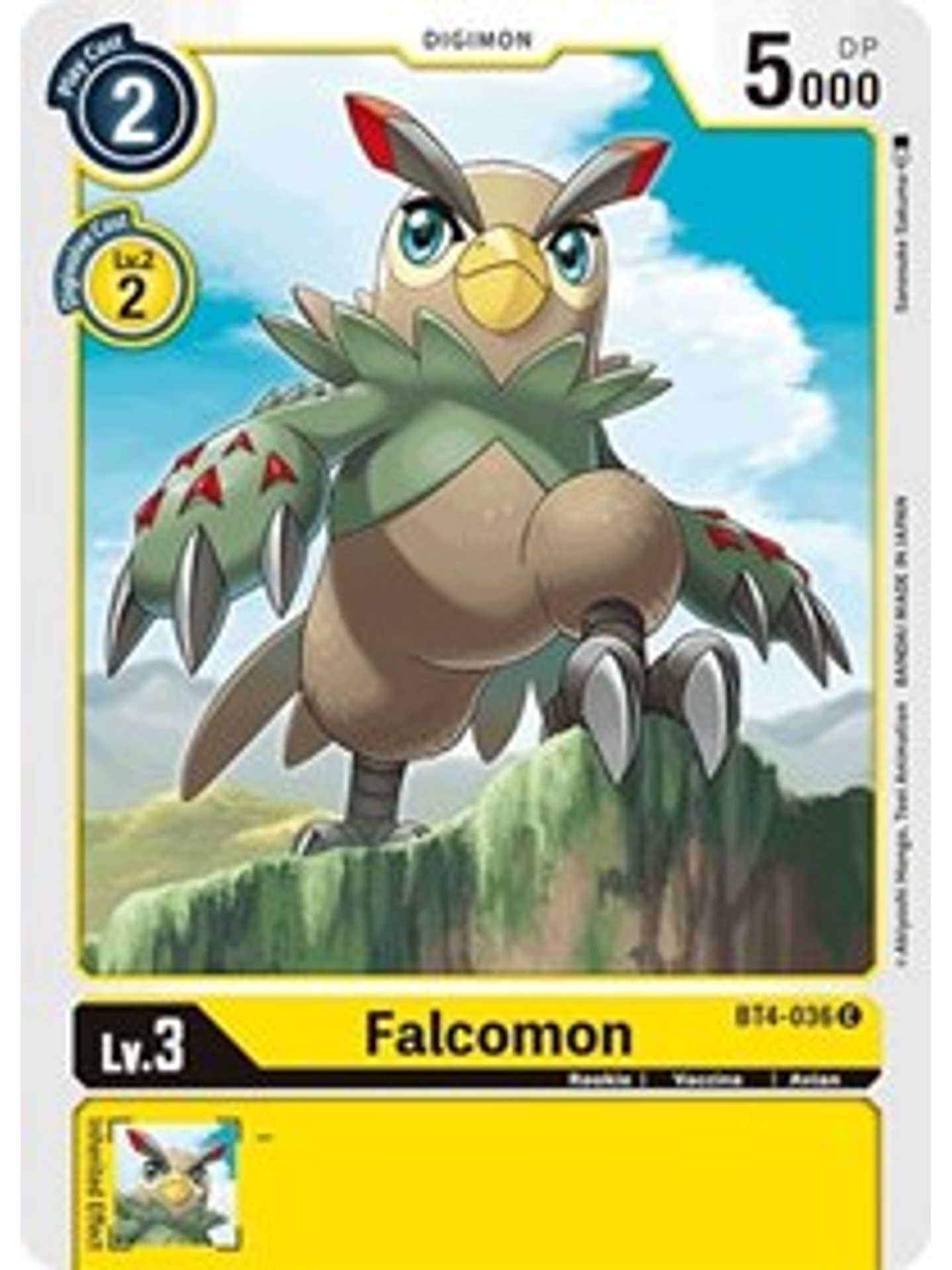 BT4-036 C Falcomon Digimon  1