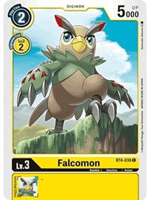 BT4-036 C Falcomon Digimon 