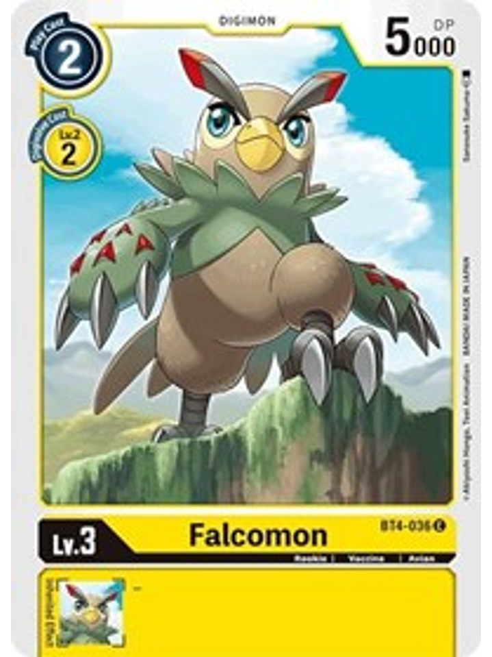 BT4-036 C Falcomon Digimon  1
