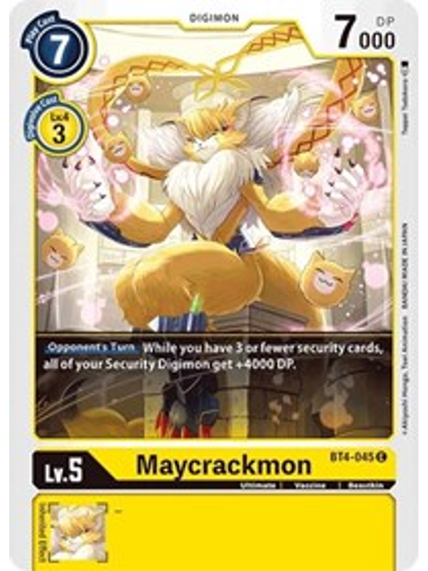 BT4-045 C Maycrackmon Digimon  1