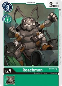 BT4-053 U Roachmon Digimon 