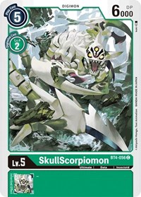 BT4-056 C SkullScorpiomon Digimon 