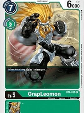BT4-057 C GrapLeomon Digimon 