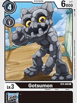 BT4-065 C Gotsumon Digimon 