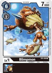 BT4-069 C Blimpmon Digimon 