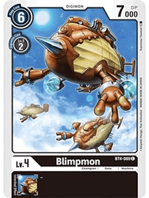 BT4-069 C Blimpmon Digimon 