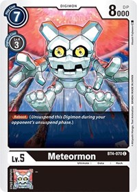 BT4-070 C Meteormon Digimon 