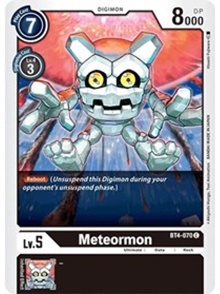 BT4-070 C Meteormon Digimon  1