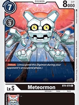 BT4-070 C Meteormon Digimon 