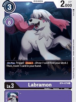 BT4-079 C Labramon Digimon 
