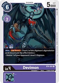 BT4-081 C Devimon Digimon 