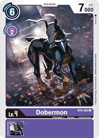 BT4-082 U Dobermon Digimon 