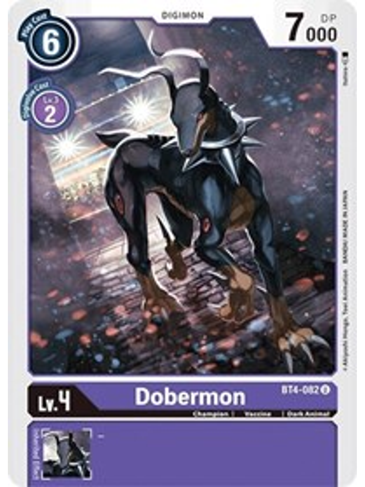 BT4-082 U Dobermon Digimon  1