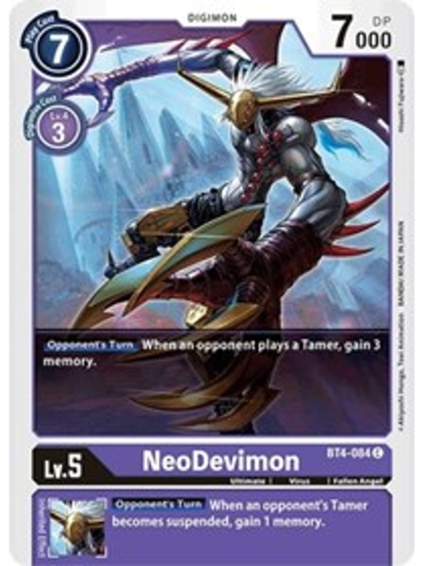 BT4-084 C NeoDevimon Digimon  1